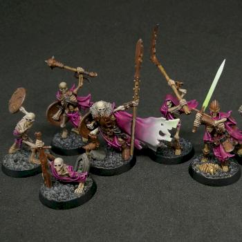 Sepulchral guard skeletons shadespire by Kamenina
