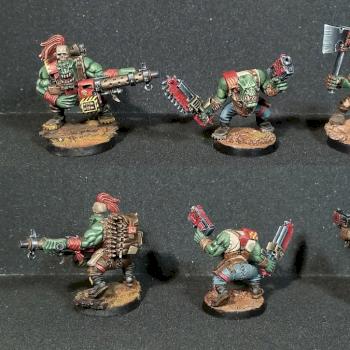 Evil Sunz Ork Boyz by Arcllet