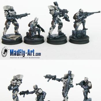 Posthumans, 2G Proxies by MadFlyArtStudio