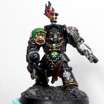 Garran Branatar, Salamander Terminator of Deathwatch Kill Team Cassius by Tengku Iskhandar