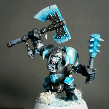Ardboy Warboss of the Frozen Fist by darcybono