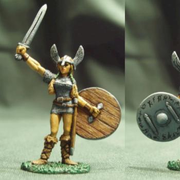 Sheya Shieldmaiden by shadowfaxstudio