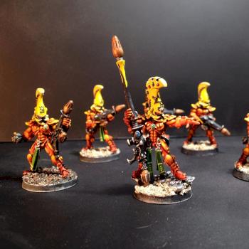Eldar Fire Dragons by Carbonite Lab