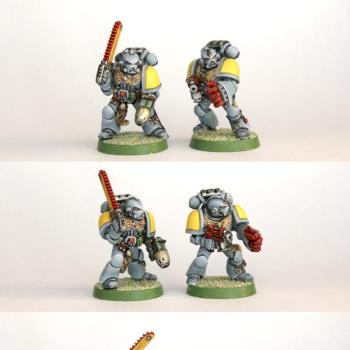 Space Wolves Blood Claws by austinio