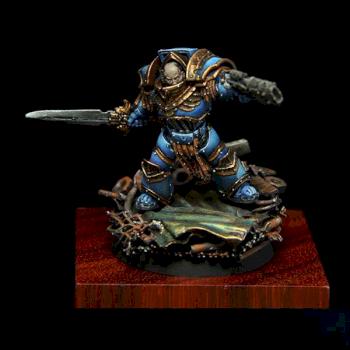 Ultramarine Praetor in Terminator armour by AkhRa
