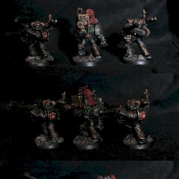 Chaos space marine Havocs by Manveru