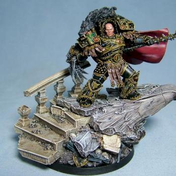 Horus the Warmaster, Primarch of the Sons of Horus by mataius
