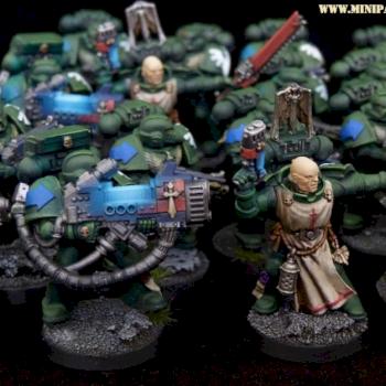 Dark Angels Squad by miniPaintLab