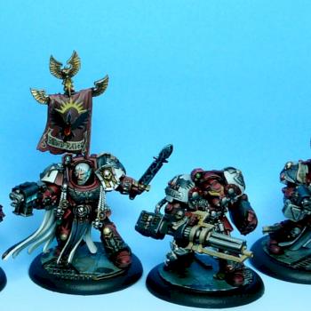 Blood Raven terminator squad by RAFF
