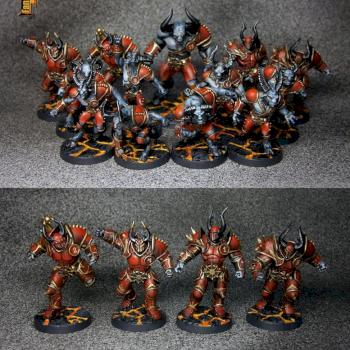 Chaos khorne, blood bowl, willy by fanath