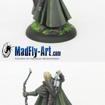 Arthal Nightblade, Elf Ranger by MadFlyArtStudio