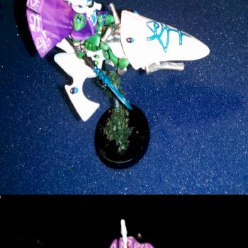Farseer on Jetbike (Biel-Tan) by Magee