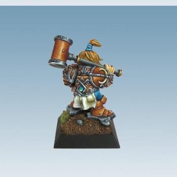 Female Dwarf Khor Warrior by aurelio