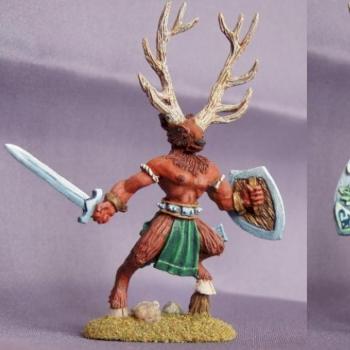 Beastman Deer by shadowfaxstudio