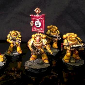 Imperial Fists Tactical Squad by epic_armies