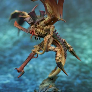 Tyranid Hive tyrant by Myummum