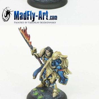 Almaran the Gold, Paladin by MadFlyArtStudio