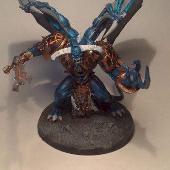 deamon prince of tzeentch by Miazgulkid