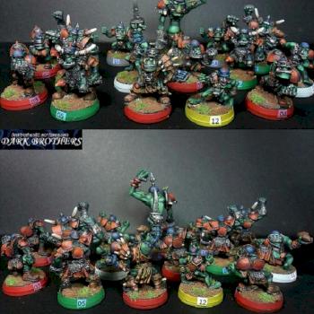 blood bowl ork team by brl81