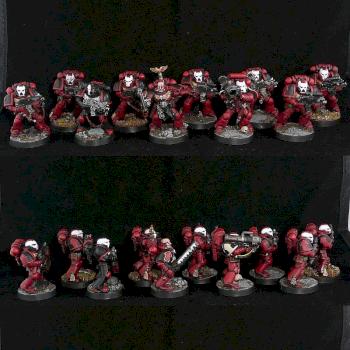 Space Marine Tactical Squad by DrD