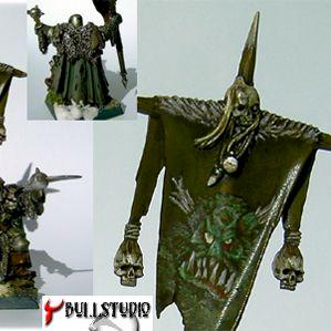 PORTA ESTANDARTE DE BATALLA DEL CAOS by bullstudio