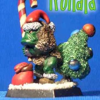 Christmas Orc by Trollala