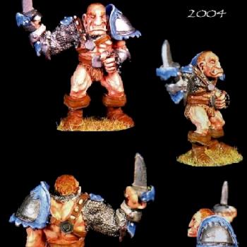 Blood Bowl Ogre by slothman
