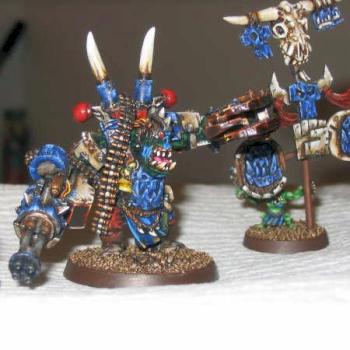 Deathskull Warboss by Rhysmctharin