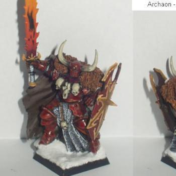 Archaon on foot GD 2004 mini. by burn my eyeless