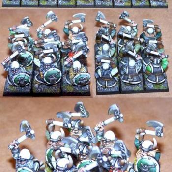 Skull Pass Dwarf Warriors (rank 'n' file) - alt photo by arogers907
