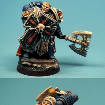 Space marine master of the watch by a vince