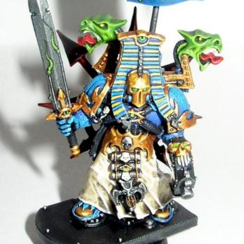 Games Workshop WH40K Thousand Sons Tzeentch Sorcerer by Middle Pillar Path