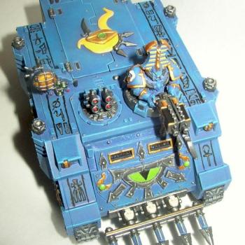 Games Workshop WH40K Thousand Sons Rhino by Middle Pillar Path