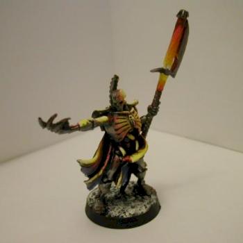 Necron Lord by ginger prince