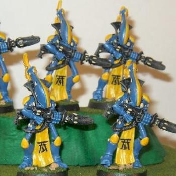 Games Workshop WH40K Eldar Wraithguard by Middle Pillar Path