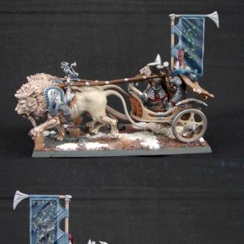 High Elf Lion Chariot by farseer oliver