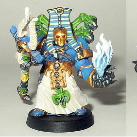Games Workshop WH40K Thousand Sons Sorcerer by Middle Pillar Path