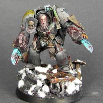 Space Wolf Space Marine Terminator Lord by jarhead