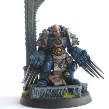 captain sicarius ,ultramarines by theblacklord