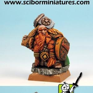 28mm scale Dwarf Lord Scibor Monstrous Miniatures by Scibor