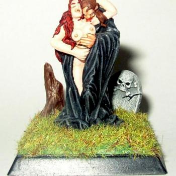 Reaper Usher, Vampire with Victim by Middle Pillar Path