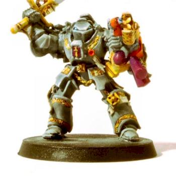 Grey Knight with Flamethrower by bassman87