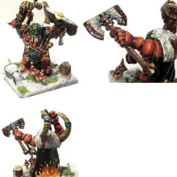 Khorne Rorc Warboss by Snotstaff