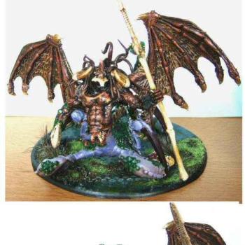 Arhra, Fallen Scorpion Daemon Prince by Hellric