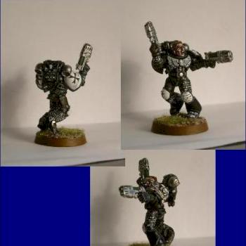 Black Templar Initiate by Sigismund