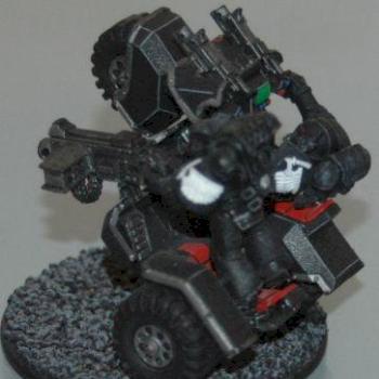 Ravenwing Attackbike by Babaganoosh