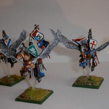Pegasus knights by Rusiel