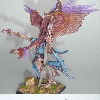 demons tzeenth et champion slaanesh by gros bob