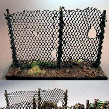 Chain Link Fence Obstacles by slorak