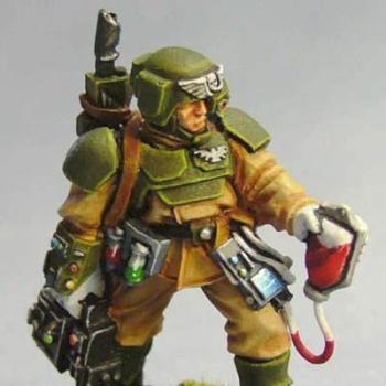 Imperial Guard Medic by toyogre